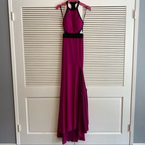 NWT Mac Duggal Pink Evening Gown